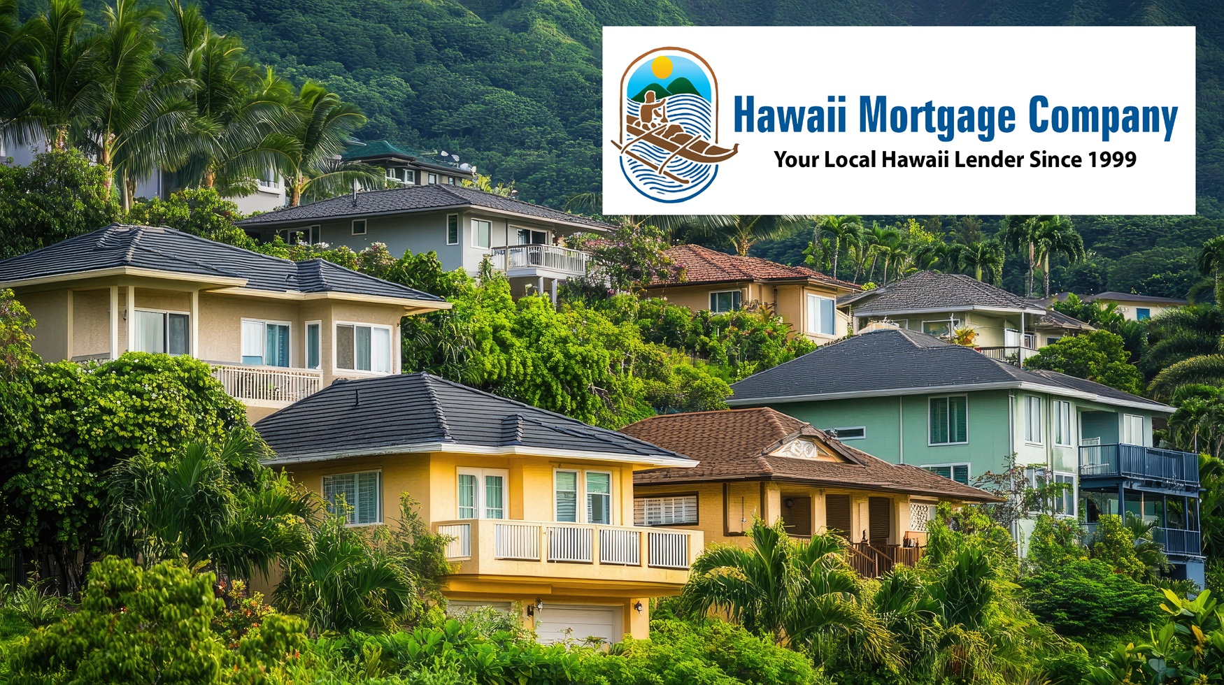 Houses on the ridge behind Manoa Valley on the island of Oahu with green rain forest mountains in the background --ar 16:9 --style raw --v 6.1 Job ID: cb864dc7-da89-4751-abac-2745b7c43da4